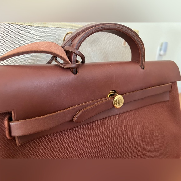 Vintage Hermes Herbag - Picture 7 of 11